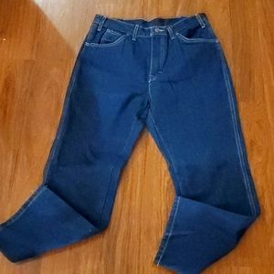 Vintage Dickies Men's Denim Jeans - Size 34W X 30L (Altered = 29L)